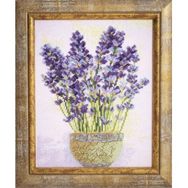 Charivna Mit Cross-stitch kit M-277C Lavender