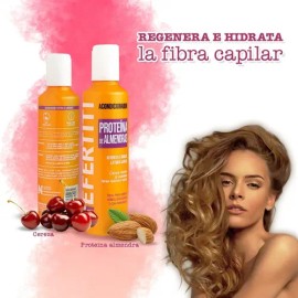 Acondicionador Para Cabello De Almendra 300 Ml Nefertiti                                                                                              