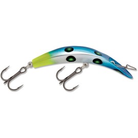 Luhr Jensen K14X Kwikfish X-Treme (Rattle) Blue/Chartreuse UV