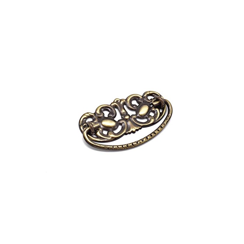 Restore Hardware 3" CC Victorian Drawer Pull - Antique Brass,