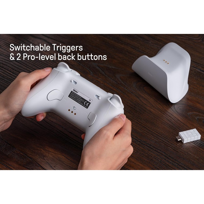 8Bitdo Ultimate 2 Wireless Gaming Controller with TMR Joysticks, Switchable