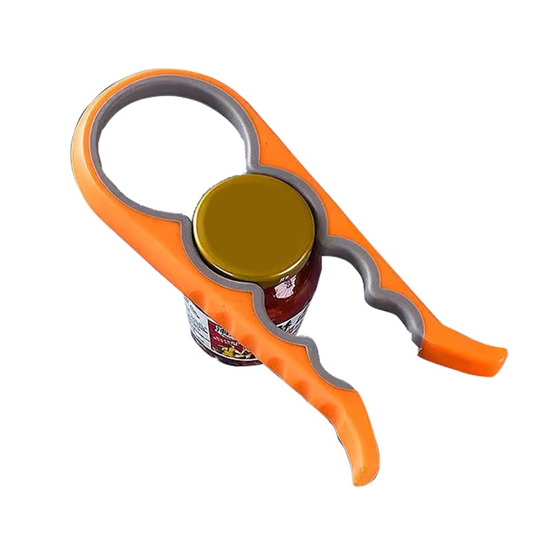 Manual can opener, stainless steel can opener with comfortable non-slip