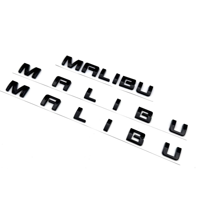 3X 16-23 Malibu Door & Trunk Letter Emblem Badge Nameplate