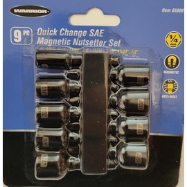 SAE Quick Change Magnetic Nutsetter Set 9 Piece from TNM