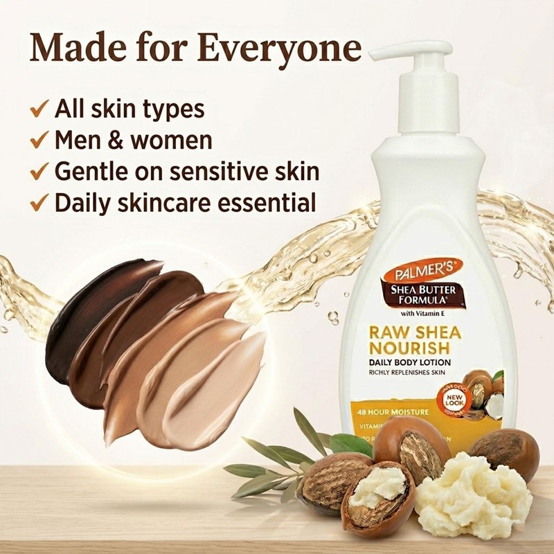 Palmer’s Shea Butter Raw Shea Nourish Daily Body Lotion 400ml