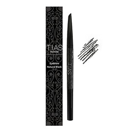 Eyebrow Men's (Natural Black) TIAS homme Eyebrow Pencil, Eyebrow Brush, Men's Cosmetics, Eyebrow