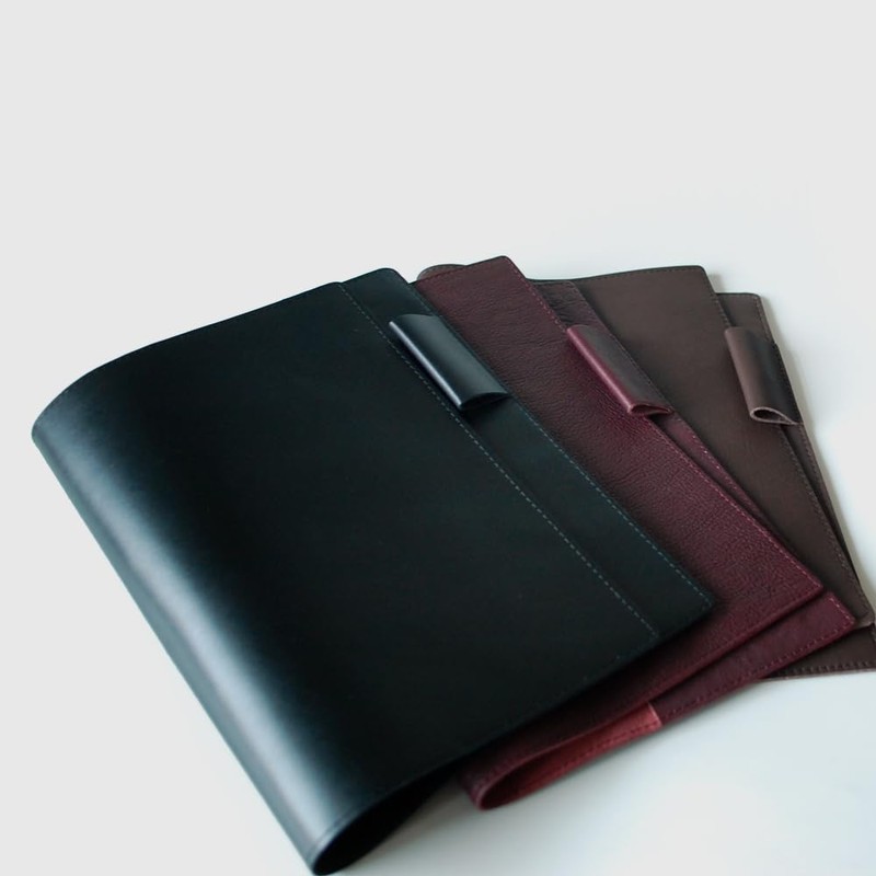 A5 Size Notebook Cover Book Cover with Pen Holder for