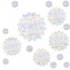 17 PCS Mandala Window Clings for Glass Windows, Big Mandala