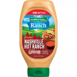 Hidden Valley 6-Pack Hidden Valley Sizzlin' Nashville Hot Ranch Dressing, Size 20 oz Bottles