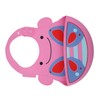 Silicone Cartoon Pattern Baby Bib Infant Waterproof Adjustable Portable Eating