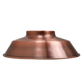 LEDSone Lampshade for Ceiling Light Industrial Replacement Shade Metal Ceiling Hanging Pendant Lighting Light Shade Lamp Shade Indoor Pendant Light Shades Ceiling Light (COPPER1, PACK1)