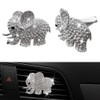2PCS Elephant Air Vent Clips, Mini Aromatherapy Diffuser Clips Cute