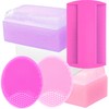 Cradle Cap Brush and Comb Set - Baby Sponge for