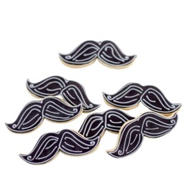 ½ Dz. Mustache Cookies! The Swag is Back! Mexican, Cinco De Mayo, Baby Shower, Party Theme Favors!