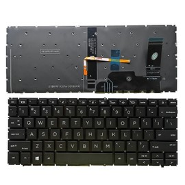 Siakoocty Laptop Replacement US Layout Backlight Keyboard for HP ProBook 440 G9 445 G9 445G9 HSN-Q27C-4 HSN-Q31C