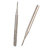 BQLZR Silver 0.3cm Shank 1mm Cylindrial Point Diamond Burr Glass