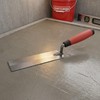 LSGZJZY Masonry Steel Margin Trowel, Carbon Steel, 8 x 2