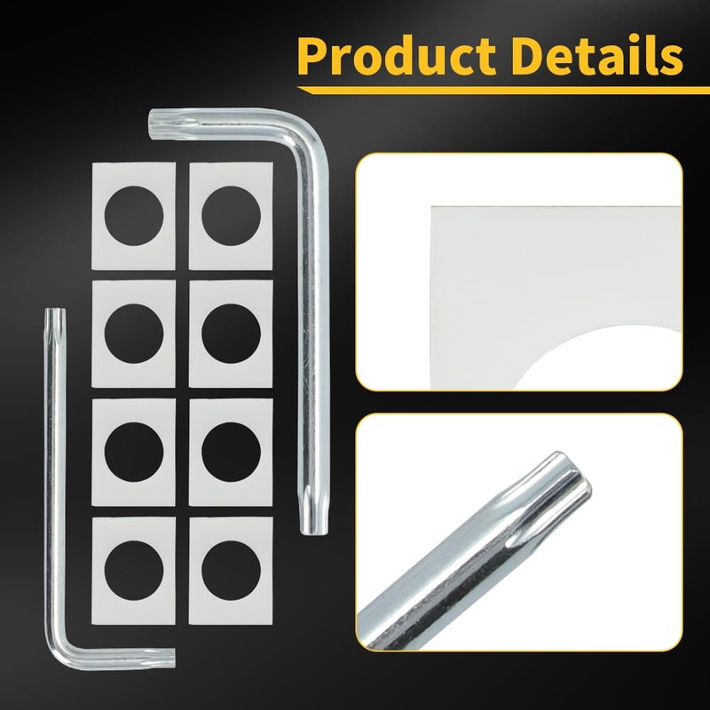 AUTOVIC Seat Track Repair Kit Anti Rock for Chevy Corvette