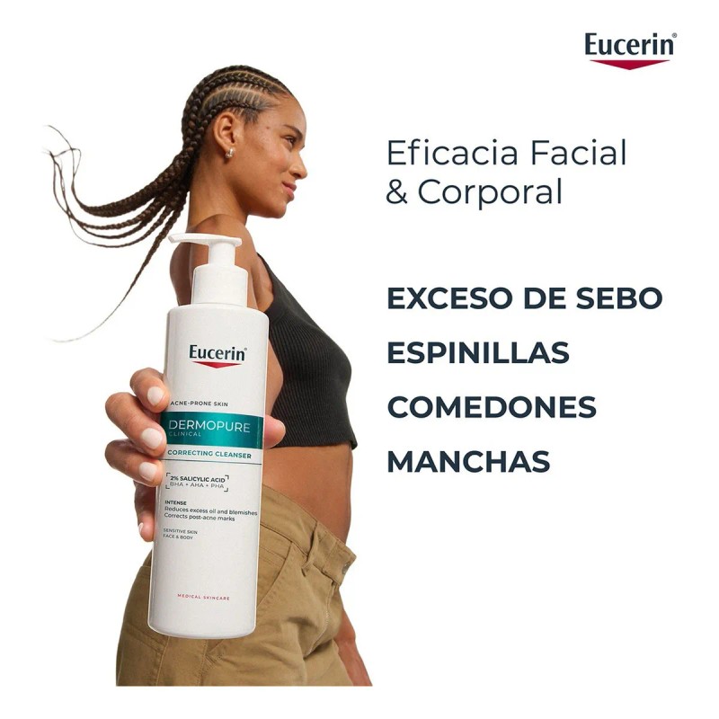 Eucerin DermoPure Gel Limpiador Concentrado 150 ml | Control de