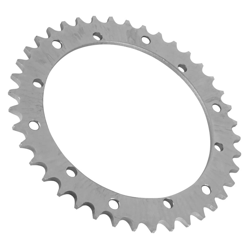 Caltric Black Drive Chain And Sprockets Kit for Yamaha Warrior