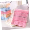 FOMIYES 6pcs Cotton Face Wash Towels Soft Highly Absorbent Cotton