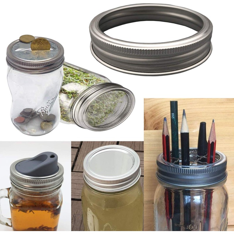 THINKCHANCES Food Grade and BPA Free Silver Stainless Steel Rust