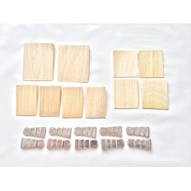 Beaver Tooth 20 Pack Hammer Hatchet Handle Wood & Metal Wedges