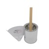 AUTORIND Metal Quart Size Paint Can, Empty Quality Tinplate Unlined