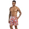 Generic Men's Swim Trunk Quick Dry Waterproof Boardshorts Printed Mesh