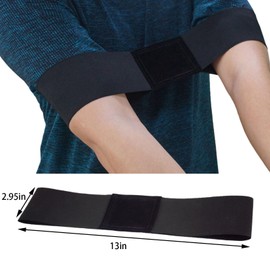 meiguihai 2 Pack Golf Swing Trainer Aid,Swing Correcting Arm Band,Improve Golf Swing Mechanics, Durable & Lightweight Design for Men Women Beginners Indoors Outdoors