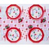 Bonjour Fête Apple Pattern Large Paper Party Napkins | 3-Ply