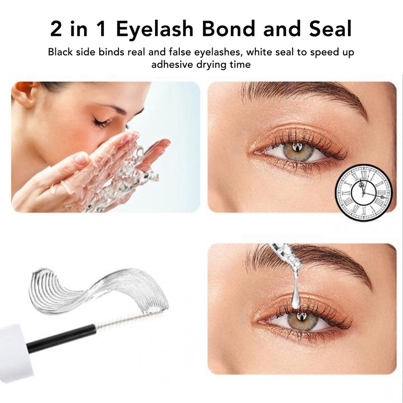 DIY Lash Extension Kit 240pcs Individual Eyelash 9‑16mm Clusters Eyelash