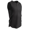 Champro Men's Standard Reliever Full Button Sleeveless Baseball Jersey, Black,