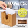 Large Adjustable Bagel Slicer Holder, Bagel Cutter for Small and