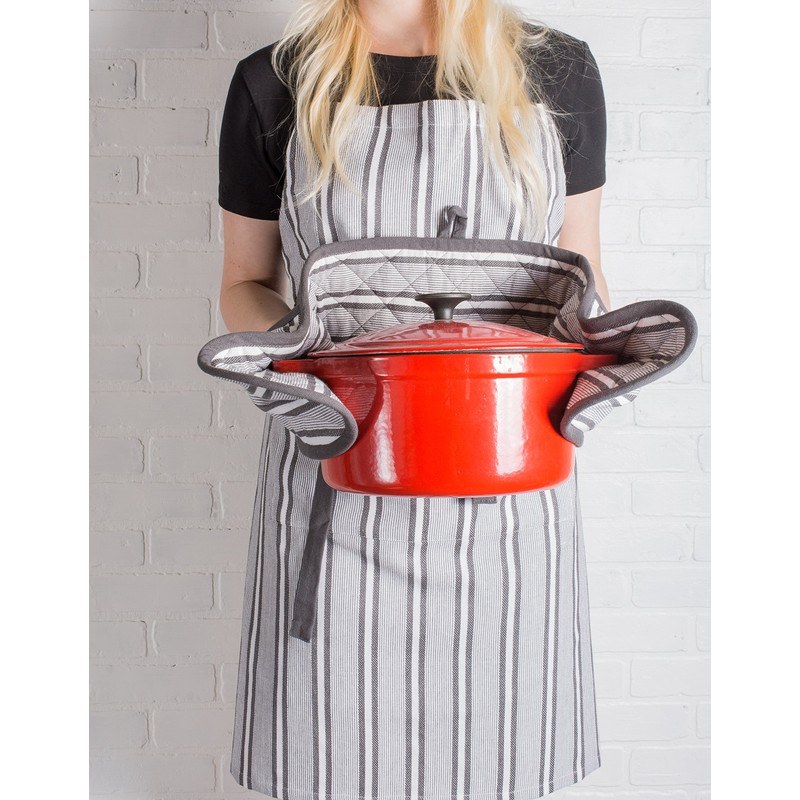 DII Double Strip Chef Kitchen Cooking & Baking Collection, Double