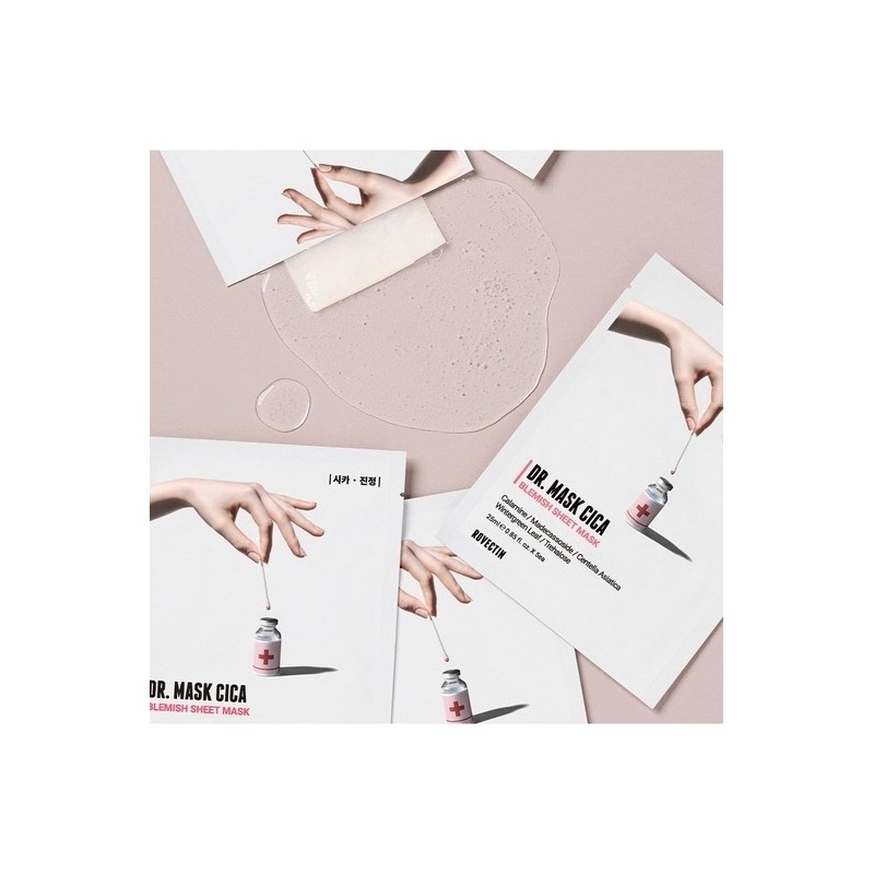 Rovectin Doctor Mask Cica 5 sheets / 로벡틴 닥터 마스크