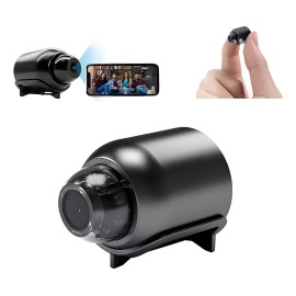 Mini Cámara Espía Wifi 1080p Hd, Cámara De Vigilancia Oculta Con Gran Angular 120°, Detección De Movimiento, Audio Bidireccional, Para Control Remoto App Para Casa/oficina