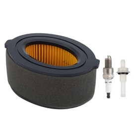 Hipa 951-10794 Air Filter Replace for MTD 951-14262 751-10794 751-14262 Fits 208cc Troy-Bilt Craftsman Yard Machines Cultivator Tiller with Fuel Filter Spark Plug