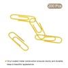 MECCANIXITY Paper Clips Small Size 1.1 Inch Vinyl Coated to