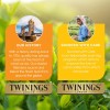 Twinings Lemon Ginger Herbal Tea Bags 50 Count Caffeine Free