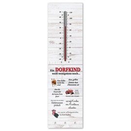 Cult Thermometer + Key Holder – Village Child – Aluminium Interior and Exterior T008
