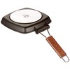 Risoli Saporella Sandwich Maker Non-Stick, Aluminium, black, 20 x 20