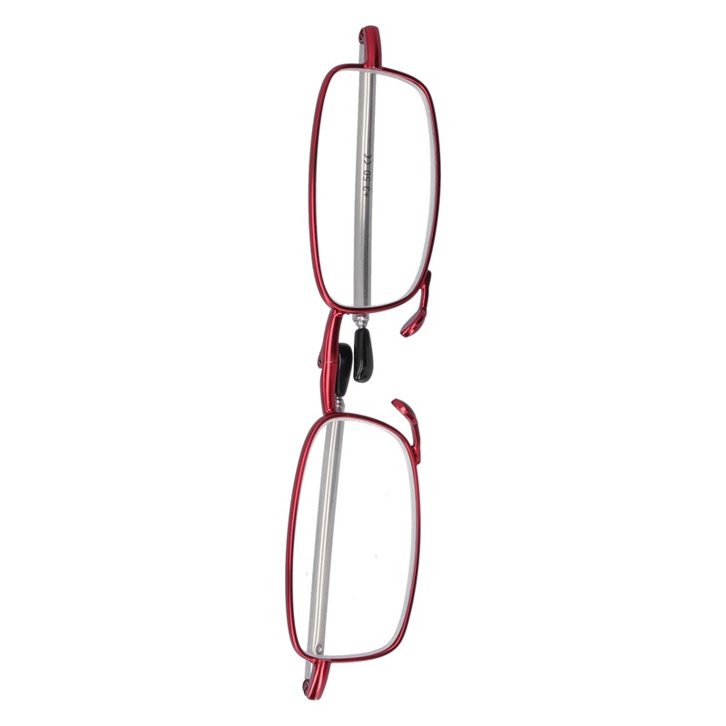 Elderly Foldable Reading Glasses Stainless Steel Blue Light Blocking Presbyopic
