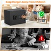 Small Fireproof Safe Box | 1550℉ 35-Min Real Test Fire