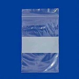 K & M Coin Zip Lock Bag - 2x3 2 Mil - Write On