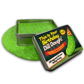 Birthday Bliss Dill Dough Fidget Putty - Sensory Toy for Stress Relief - Squeeze, Stretch, and Relax - Great Gift Idea