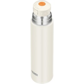 Thermos FFM-502 MTWH Stainless Steel Bottle, Cup Type, 16.9 fl oz (500 ml), Matte White