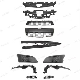 NAYSON For Sonic 2012-2016 Grille/Bumper Grill/Radiator Support/Fog light Cover/Bracket