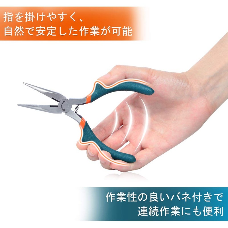 SPEEDWOX Mini Radio Pliers with Groove, Blade Included, Cuttable Shape,
