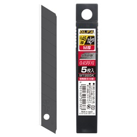 OLFA MTBB5K Special Black Blade (Medium Thickness), 5 Pieces